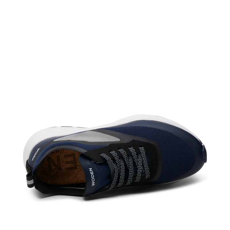 WODEN Stelle Transparent Sneakers 010 Navy